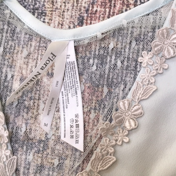 FLORA NIKROOZ Bridal Robe-Sea Glass--Sz M (NWT) - Picture 8 of 12
